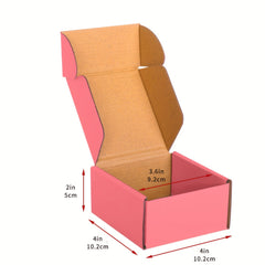 30pcs Pink Mailer Boxes for Business Packaging