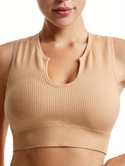 Women's Wireless Sports Bra for Active Workouts