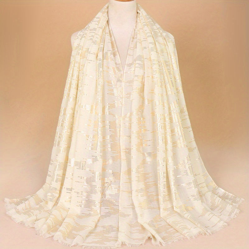 Polyester Fibre Scarves for Women, Hand Washed Mature Style Neckchief