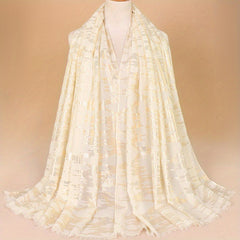 Polyester Fibre Scarves for Women, Hand Washed Mature Style Neckchief