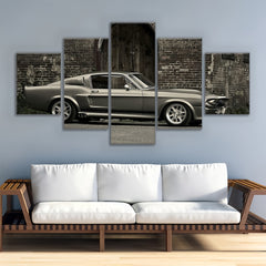 5packs Sports Car Wall Art Sports Car Painting Art Car Living Room Art