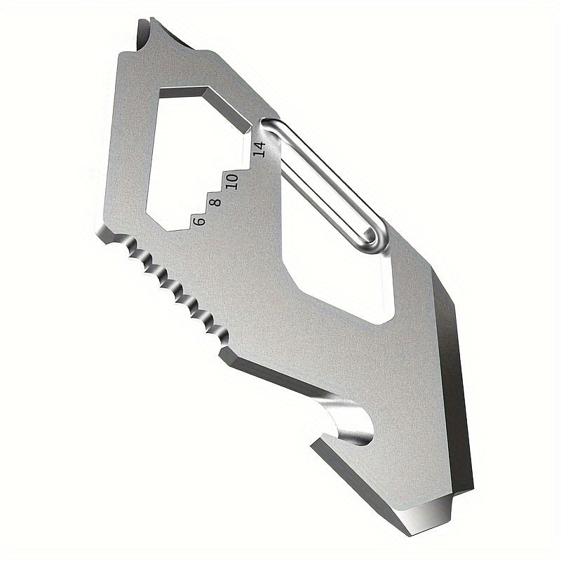 Metal Buckle With Bottle Opener Ruler Saw Screwdriver Multitool