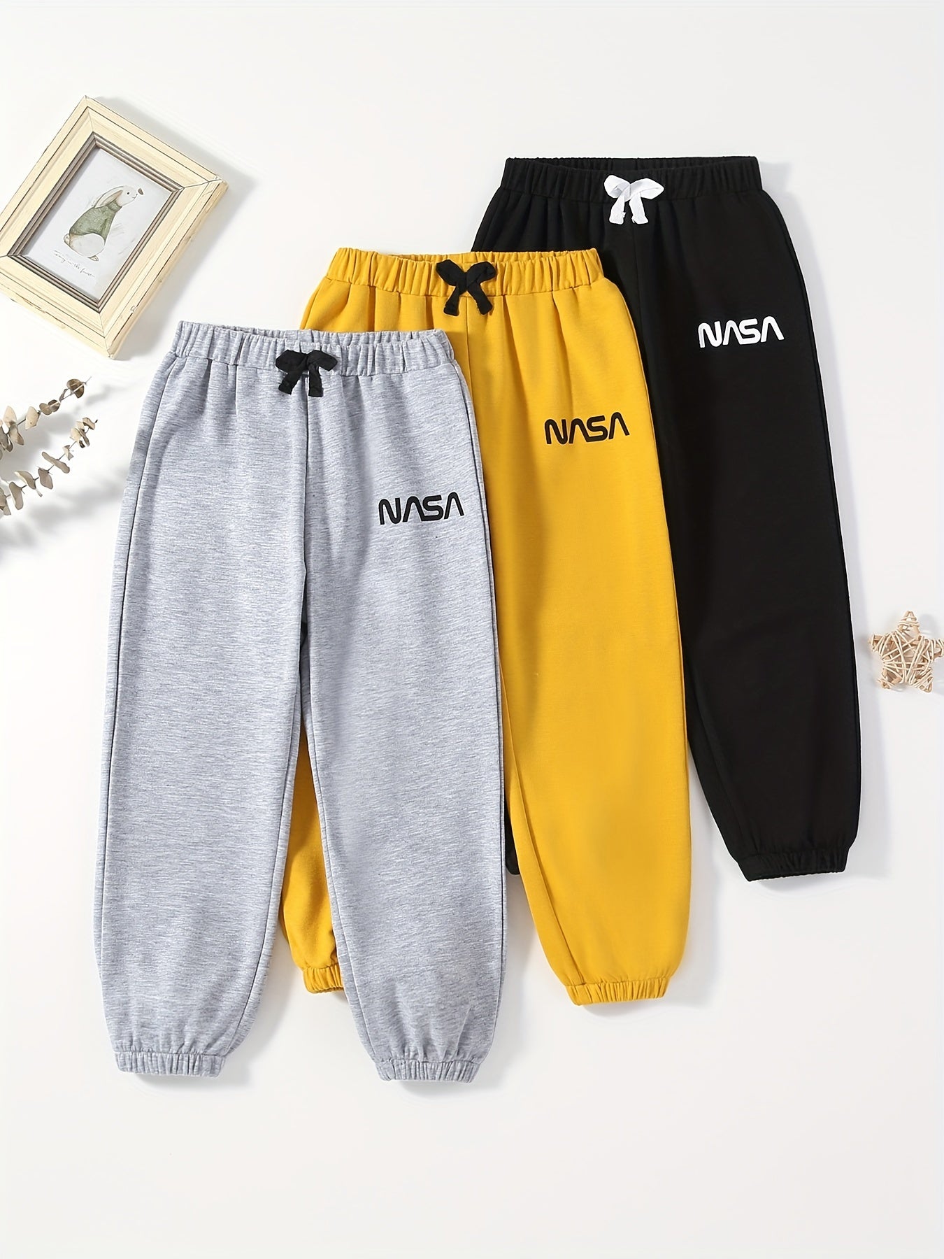 3 Boys Active Sweatpants Quick Drying Jogger Sports Pants Kids Clothing