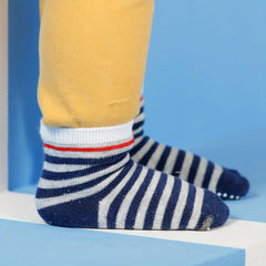 5 Pairs Boys Anti-Skid Cotton Crew Socks 1-7 Years