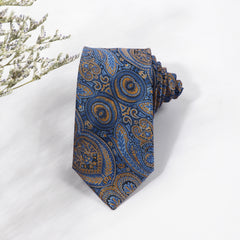 Ethnic Style Paisley Cashew Flower Necktie