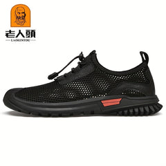 LAORENTOU Hollow Out Shoes for Men