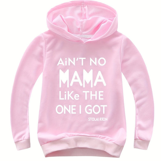 Cozy Kids Letter Print Hoodie Soft Pullover Sweatshirt Boys Girls Toddlers