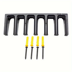 6 Slot AR 15 Pendant ABS 6X Standard PMAG Wall Mount Rack Magazine Holder