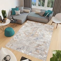Washable Persian Bohemian Carpet Anti-skid Printed Floor Carpet