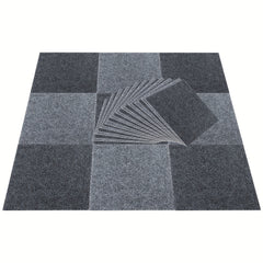 20pcs Plush Puzzle Floor Mat Soft Area Rug Anti Slip Comfort Seat Pads