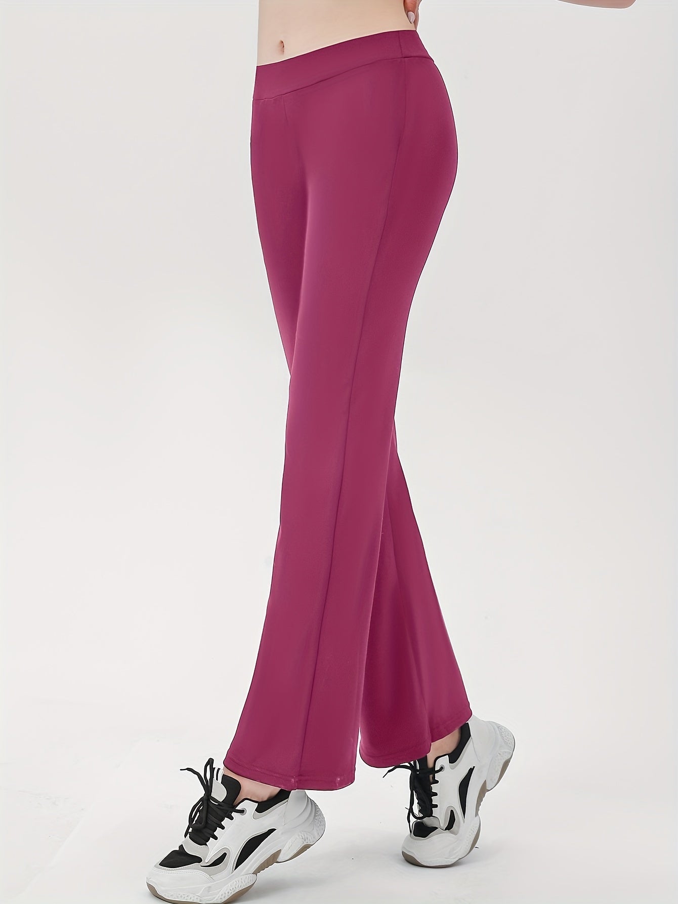 Tummy Control Bootcut Yoga Pants for Women Flattering Wide Leg Activewear