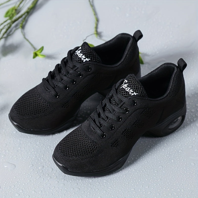 Breathable Mesh Women's Heightened Dance Shoes
