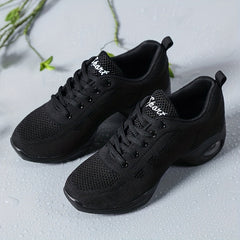 Breathable Mesh Women's Heightened Dance Shoes
