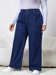 Women's High Rise Wide Leg Jeans