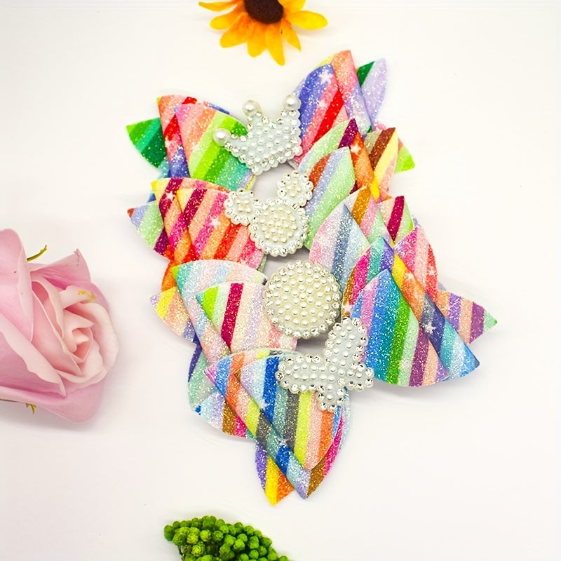 Girls Sequin Bow Hair Clip Hair Accessories