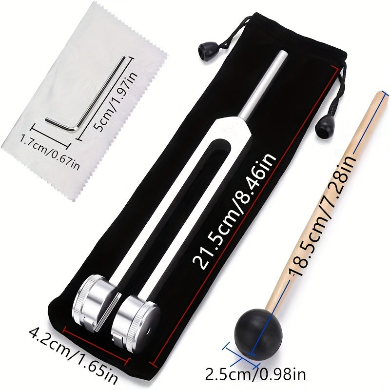 128hz Medical Neural Tuning Fork Ear Vibrator Large Tuning Fork Ringing Clip