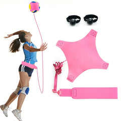 Volleyball Solo Trainer for Serving Set Spiking