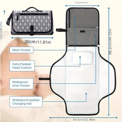 Portable Waterproof Baby Changing Diaper Pad