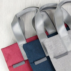 Shoulder Oxford Canvas Bag Business Briefcase A4 Zipper File Bag