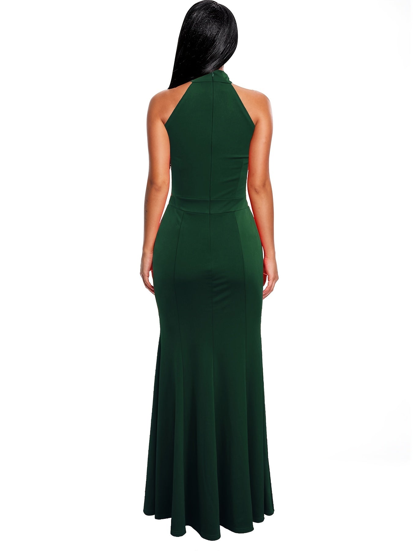 Long Mermaid Bridesmaid Dress For Winter & Fall