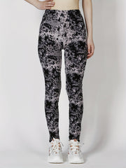 Leopard Print Skinny Leggings High Waist Casual Stretchy Leggings