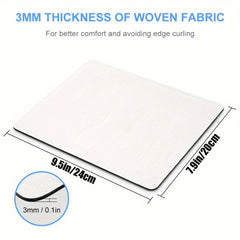 Colorful Castle Mouse Pad Anti Slip Rubber for Computer Desk Laptop