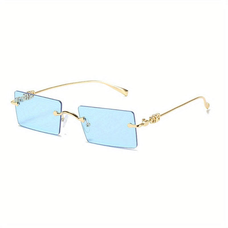 Metal Rimless Sunglasses