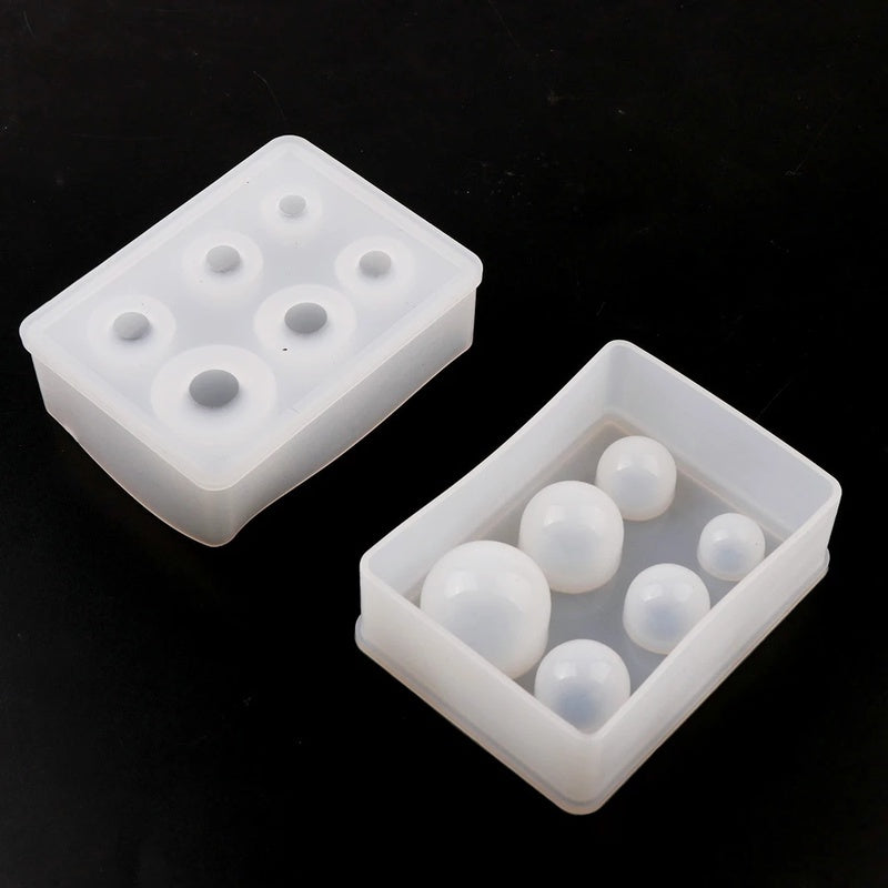 DIY Crystal Drop Glue Ball Silicone Mold Starry Sky Ball Mold