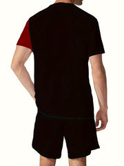God Got Me 2 Piece Outfit Short Sleeve T-shirt & Shorts Set