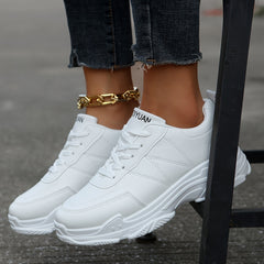Women's Lace-Up Waterproof Running Shoes