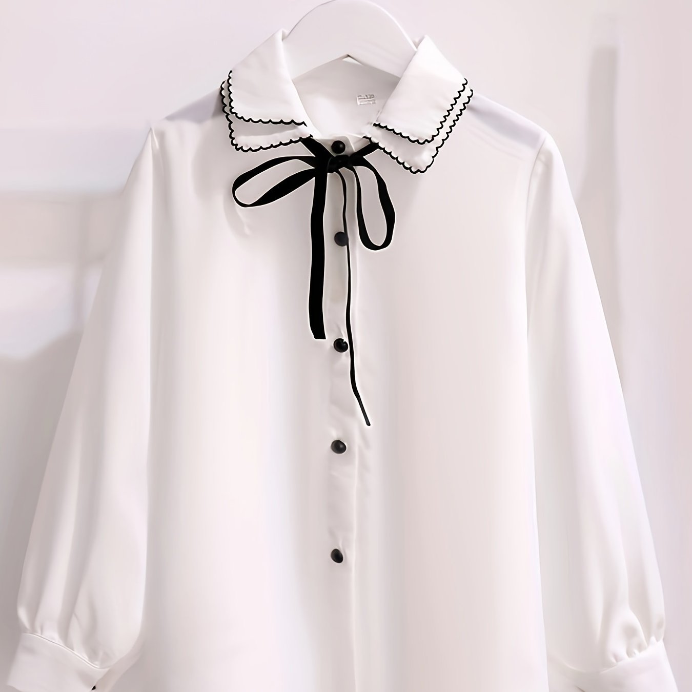 Girls Varsity Button Down Shirt Top for Fall Spring