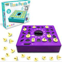 Pop Up Board Game with Shape Puzzles - Family Education Toy