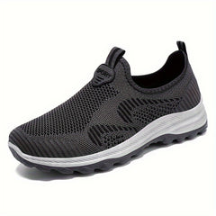 Men's Outdoor Trekking Shoes Breathable Non Slip Soft Sole Sneakers