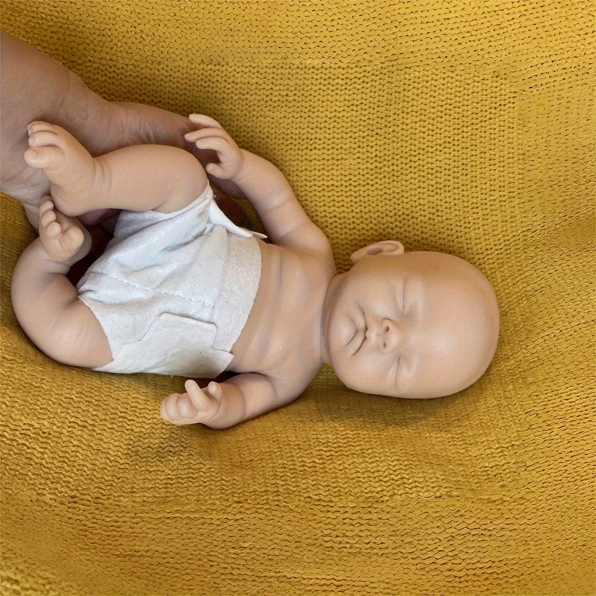 Handcrafted Silicone Kids Girl Doll Soft Lifelike Reborn