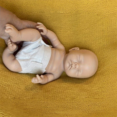 Handcrafted Silicone Kids Girl Doll Soft Lifelike Reborn
