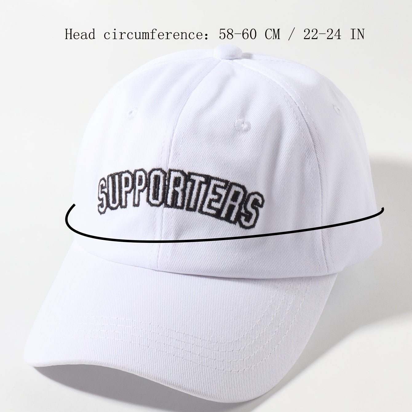 Candy Colors Baseball Cap Letter Embroidery Casual Sun Hat Adjustable Cotton Hat