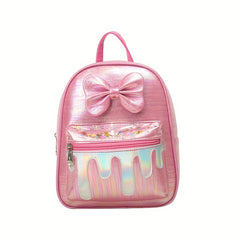 Cartoon Bowknot Backpack for Kids