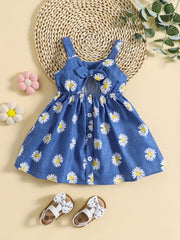 Baby Girl Daisy Floral Strap Sundress