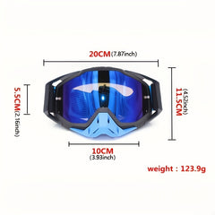 Windproof Motorcycle Riding Goggles UV Protection