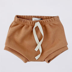 Baby Shorts Solid Drawstring Shorts For Summer