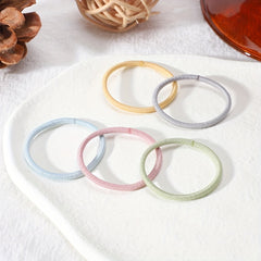 50pcs Colorful Elastic Hair Ties Hair Bands Set for Baby Girls