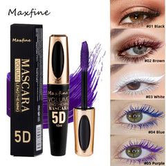 Silk Fiber Mascara Long Lasting Waterproof Non Smudgy Makeup Tool