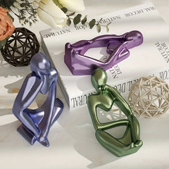 3Pcs Human Silicone Resin Mold Craft DIY Candle Mould Epoxy Casting Molds