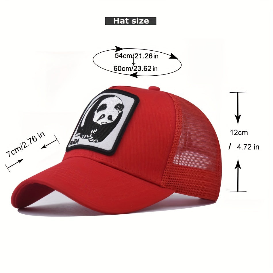 Cartoon Animal Pattern Cotton Baseball Cap