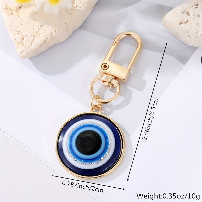 Evil Eye Keychain Amulet Purse Bag Charm Men Women Gift