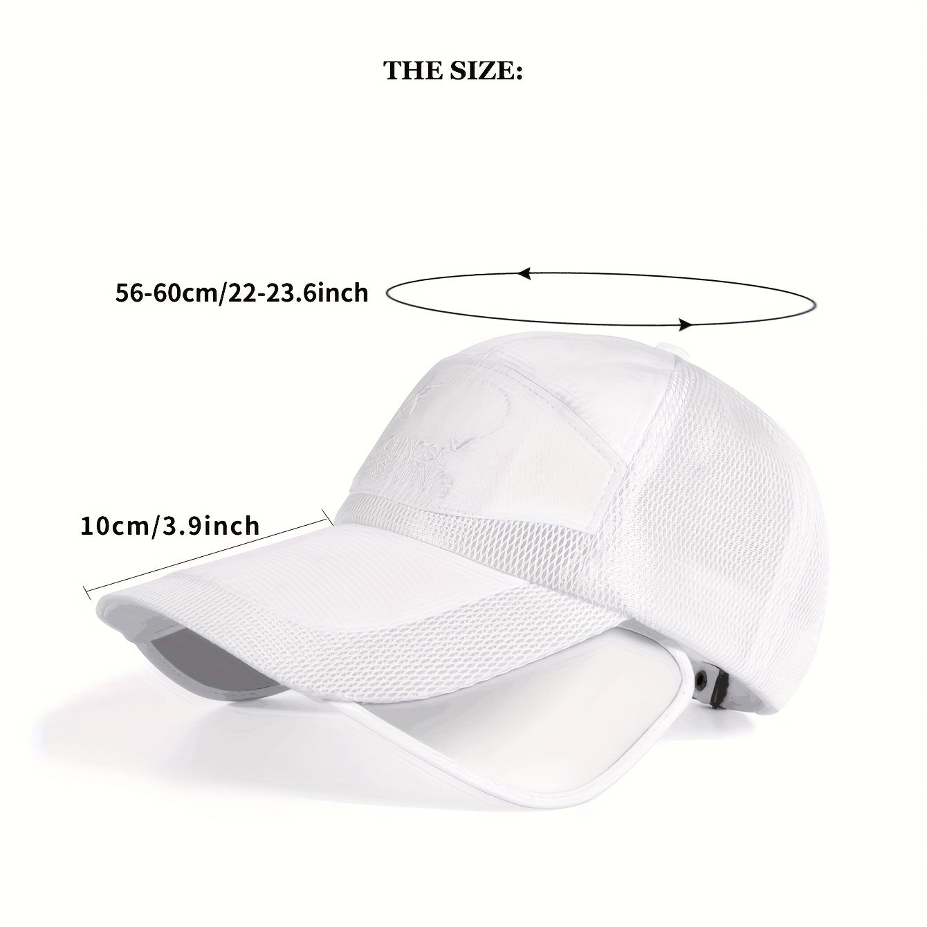 Telescopic Extended Brim Baseball Cap UV Protection Sun Hat