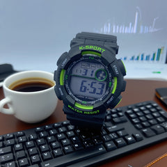 Boys' Student Watch Alarm Clock Birthday Gift Waterproof Fitness Wristwatch