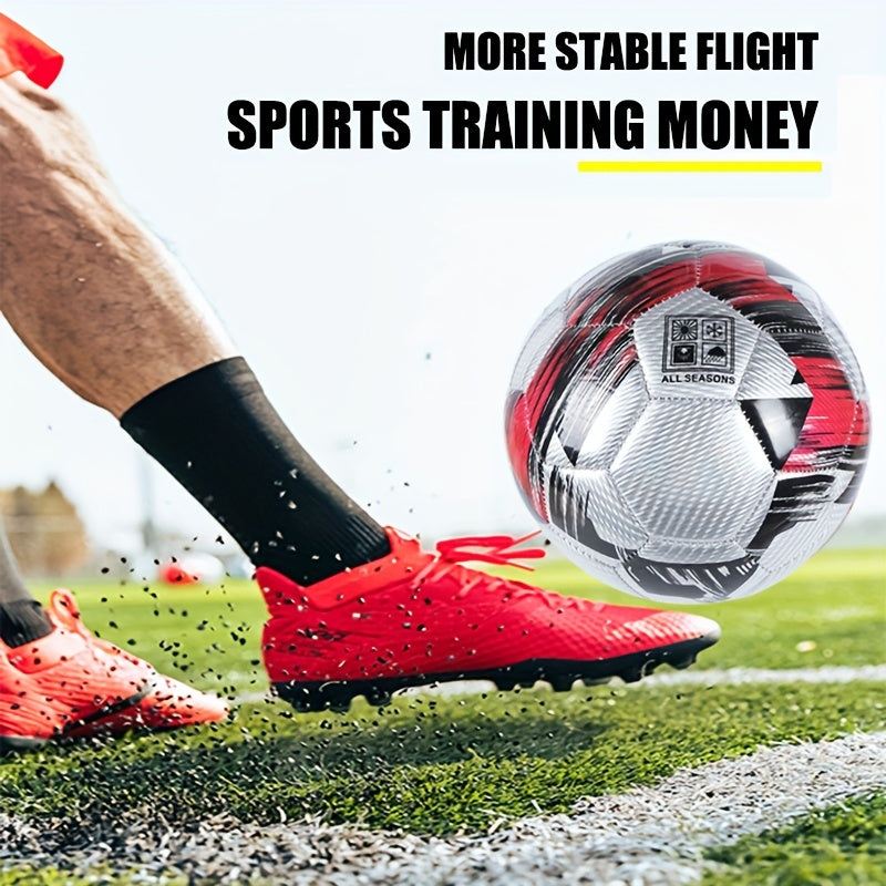 Laser Football Soccer Ball for Outdoor Training and Entertainment