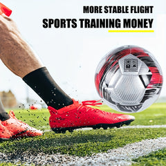 Laser Football Soccer Ball for Outdoor Training and Entertainment