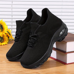 Women's Mesh Air Cushion Sports Shoes Lightweight Travel Walking Shoes